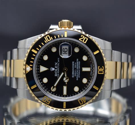 rolex submariner two tone with diamonds price|rolex submariner price list.